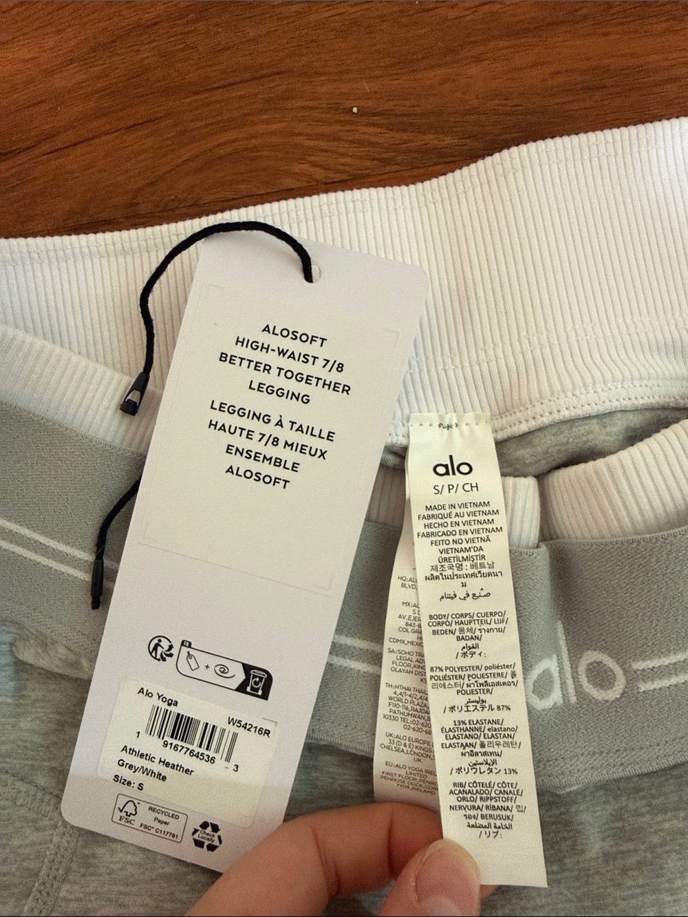 Alo Yoga Alosoft High-Waist 7/8 Better Together Legging - Picture 7 of 13